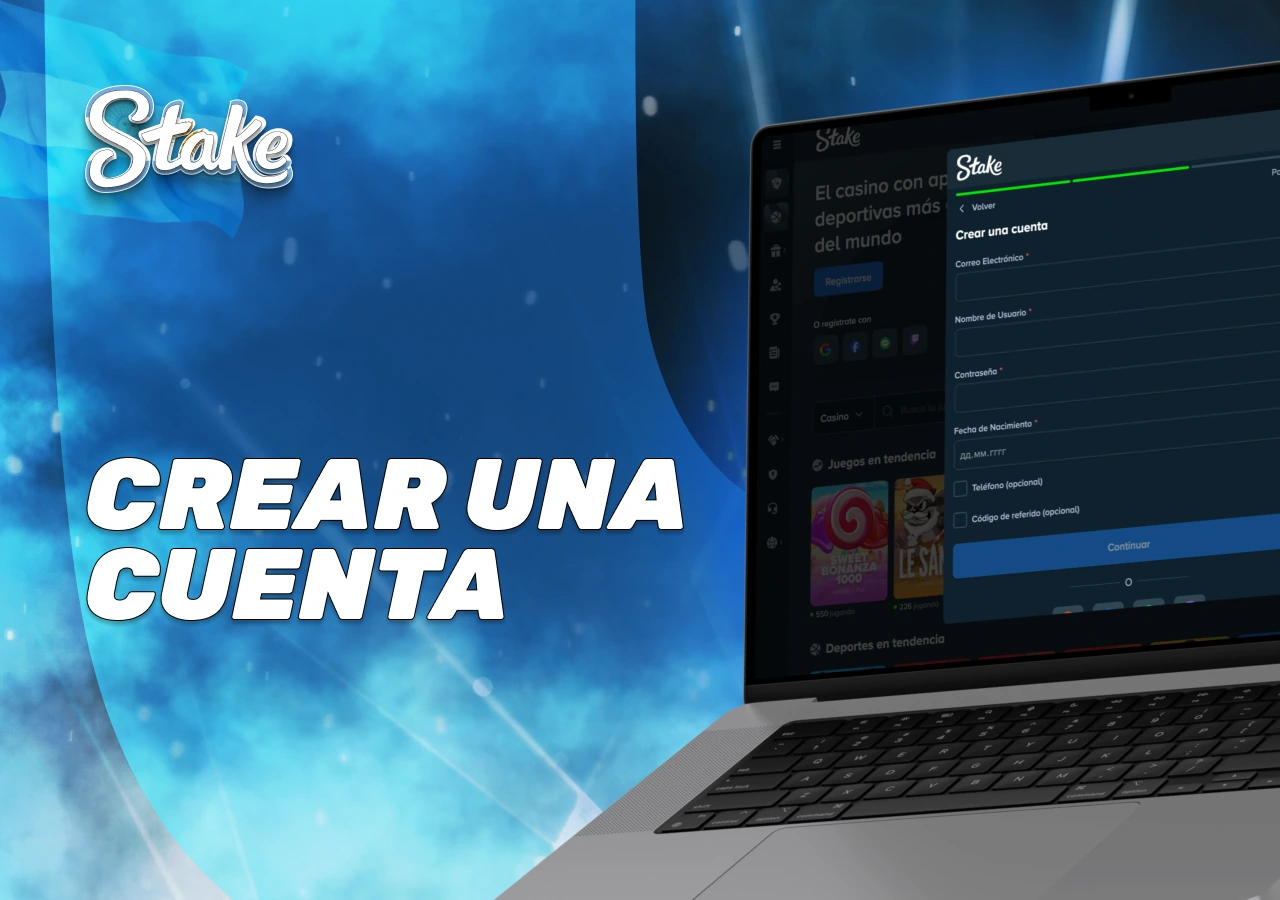 Proceso de registro paso a paso con datos básicos del usuario