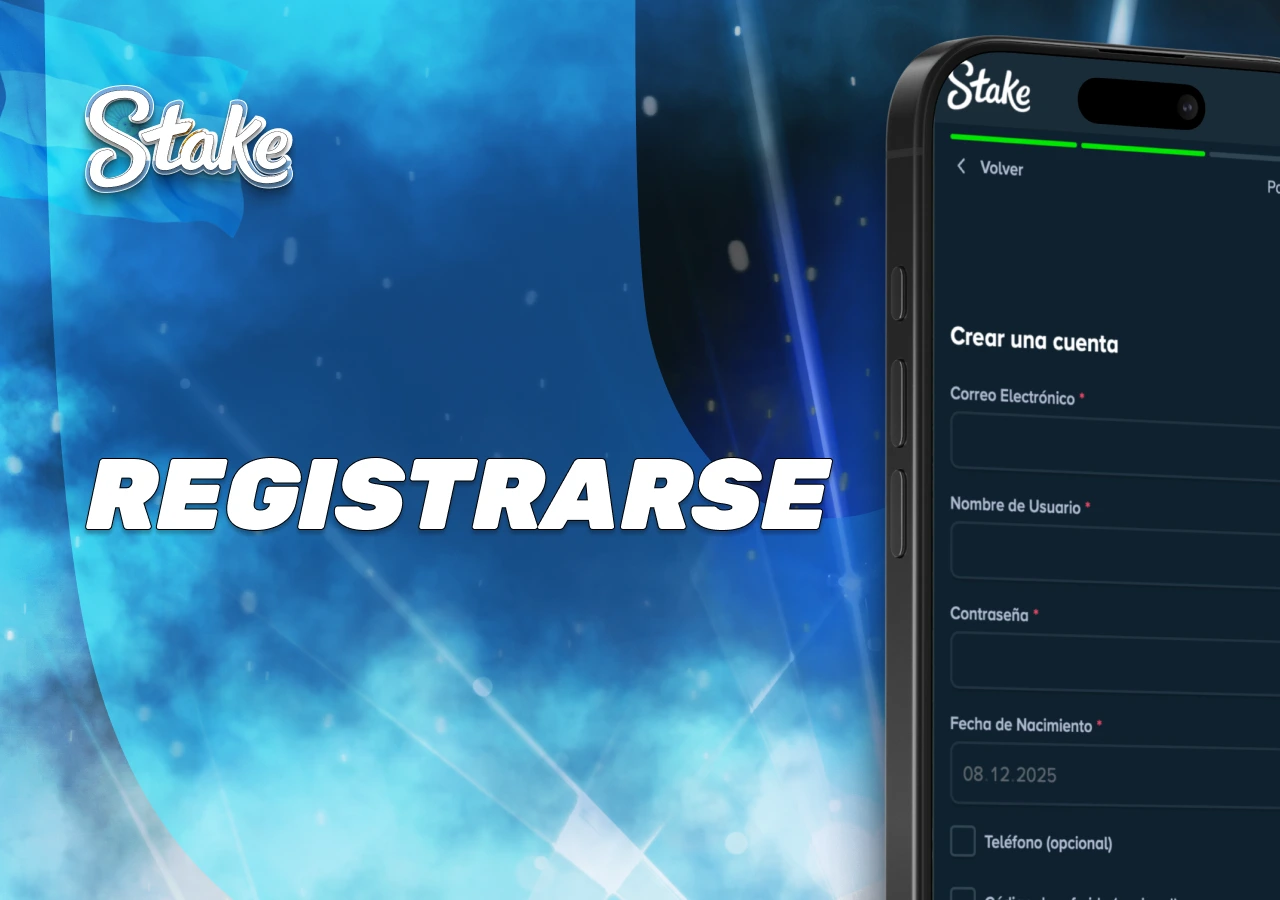 Proceso de creación de cuenta desde el móvil con verificación básica